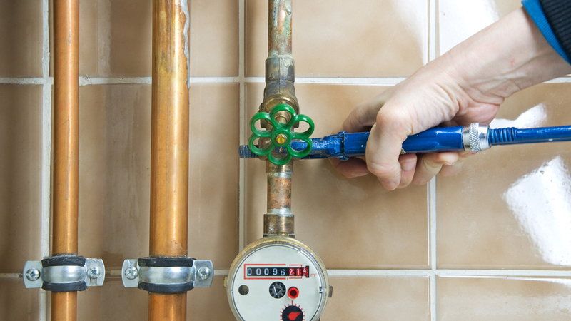 Опломбирование после установки счетчика воды